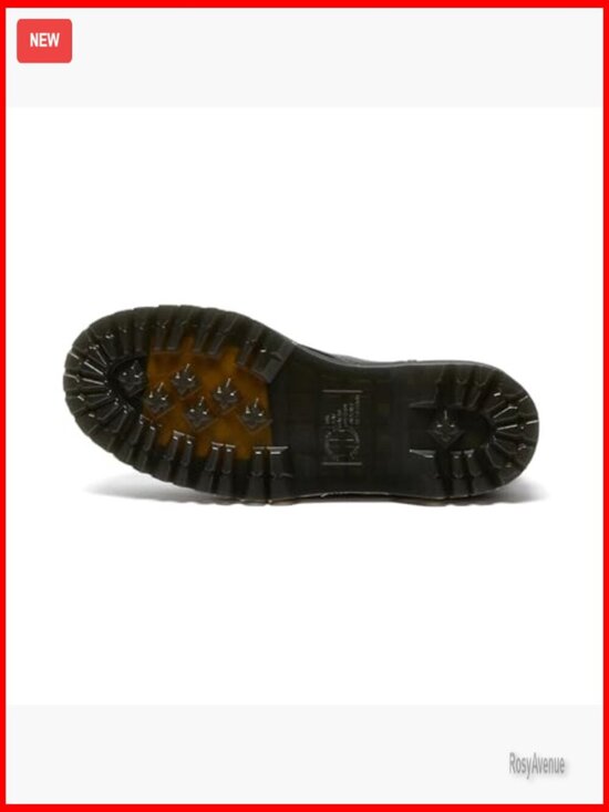 Unisex Combat Boots Platform Heel Lace-Up Leather Ankle Boots